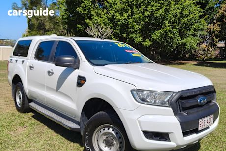 White 2015 Ford Ranger Crew Cab Pickup Xl 2.2 Hi-Rider (4X2)