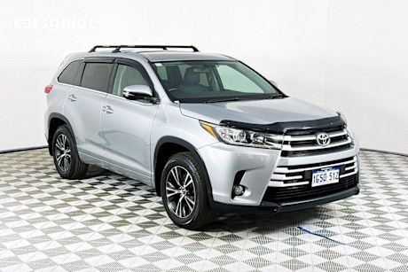 Silver 2017 Toyota Kluger Wagon Gx (4X2)