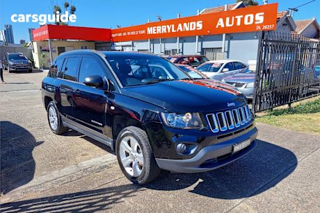 Black 2014 Jeep Compass Wagon Blackhawk