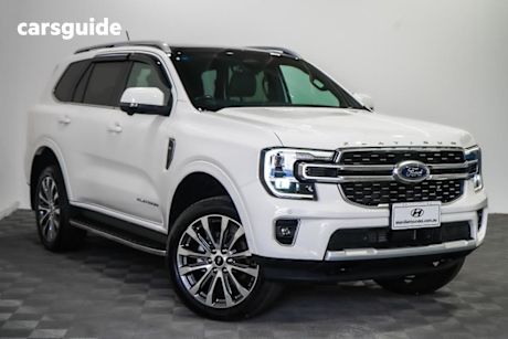 White 2023 Ford Everest Wagon Platinum (4Wd)