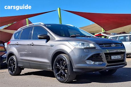 Silver 2013 Ford Kuga SUV TITANIUM 4X4