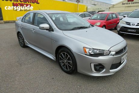 Silver 2017 Mitsubishi Lancer Sedan ES Sport