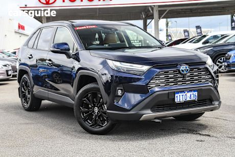 Blue 2024 Toyota RAV4 SUV CRUISER F