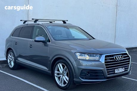 Grey 2015 Audi Q7 SUV TDI