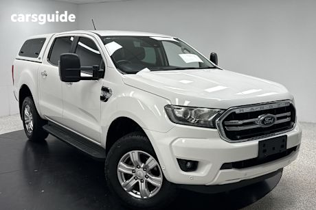 White 2019 Ford Ranger Ute Tray XLT 4X4