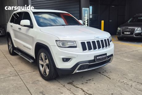 White 2014 Jeep Grand Cherokee Wagon Limited (4X4)
