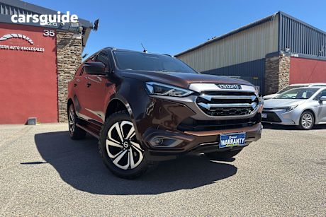 Brown 2021 Isuzu MU-X SUV 2021 ISUZU MU-X RJ LS-T REV-TRONIC JASPER BROWN MICA 4X4 6 SPEED SPORTS AUTOMATIC WAGON