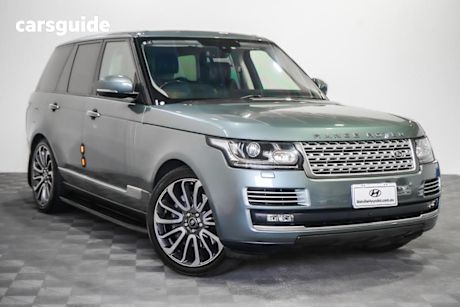 Grey 2015 Land Rover Range Rover Wagon Vogue Se Sdv8 Lwb