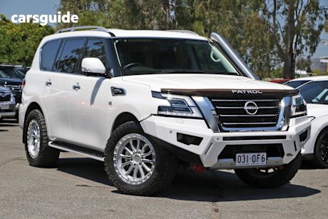 White 2023 Nissan Patrol SUV TI-L 4X4