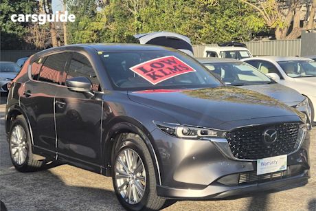 Grey 2022 Mazda CX-5 SUV AKERA 4X4