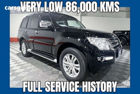 Black 2019 Mitsubishi Pajero SUV GLS LEATHER OPTION 4X4