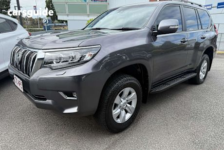 Grey 2021 Toyota Landcruiser Prado SUV GXL 4X4