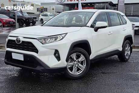 White 2022 Toyota RAV4 SUV GX F