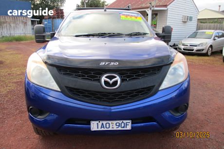 Blue 2014 Mazda BT-50 Dual Cab Utility Xt (4X2)
