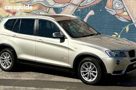 Tan 2012 BMW X3 Wagon Xdrive 20D