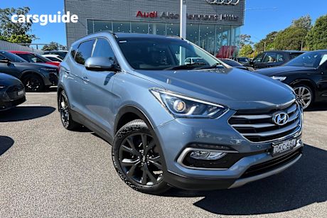 Black 2016 Hyundai Santa FE SUV 30 SPECIAL EDITION F