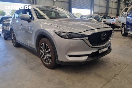 Silver 2018 Mazda CX-5 SUV AKERA 4X4