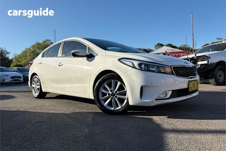 White 2016 Kia Cerato Sedan S Premium