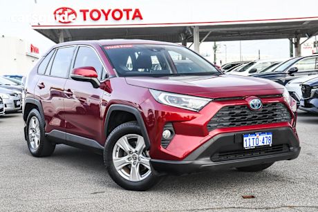 Red 2020 Toyota RAV4 SUV GX F