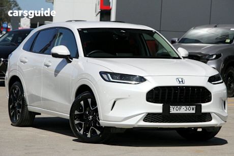 White 2023 Honda ZR-V SUV VTI LX F