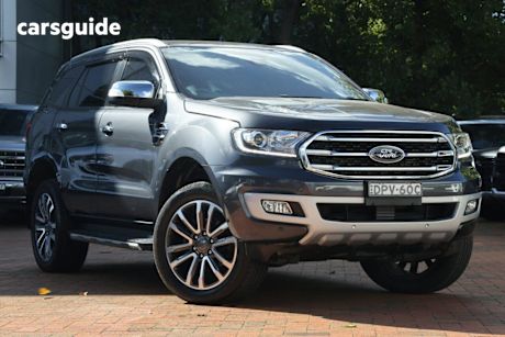Grey 2018 Ford Everest SUV TITANIUM 4X4