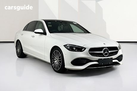 White 2022 Mercedes-Benz C200 Sedan Edition C Mhev