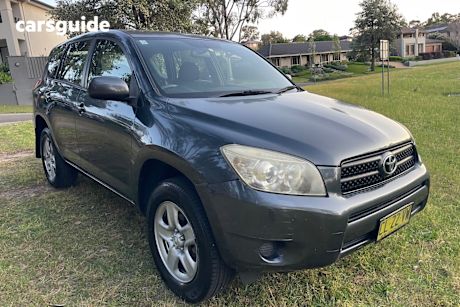 Grey 2007 Toyota RAV4 Wagon Cv (4X4)