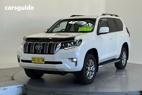 White 2021 Toyota Landcruiser Prado SUV KAKADU 4X4