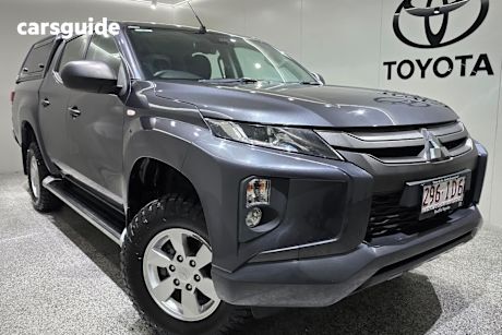 Grey 2021 Mitsubishi Triton Double Cab Pick Up Glx+ (4X4)
