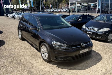 Black 2018 Volkswagen Golf Hatchback 110 Tsi Trendline