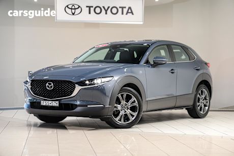 Grey 2022 Mazda CX-30 SUV G25 ASTINA F