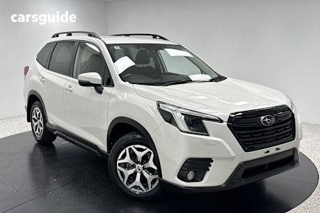 White 2023 Subaru Forester SUV 2.5I-L 4WD