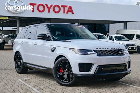 White 2019 Land Rover Range Rover Sport Wagon Sdv6 Se (183Kw)