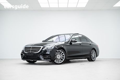 Black 2020 Mercedes-Benz S-Class Sedan S450