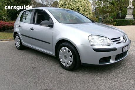 Silver 2007 Volkswagen Golf Hatchback 1.6 Trendline