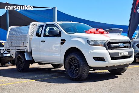White 2017 Ford Ranger Ute Tray XL