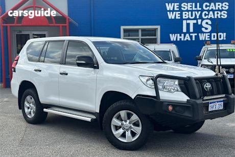 White 2020 Toyota Landcruiser Prado SUV GX 4X4
