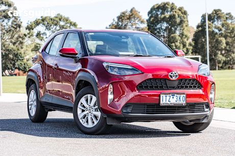 Red 2021 Toyota Yaris Cross Hatch GX