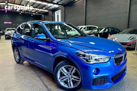 Blue 2019 BMW X1 Wagon Sdrive 20I