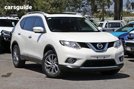 White 2014 Nissan X-Trail SUV TI 4X4