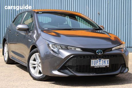 Grey 2021 Toyota Corolla Hatch ASCENT SPORT HYBRID F