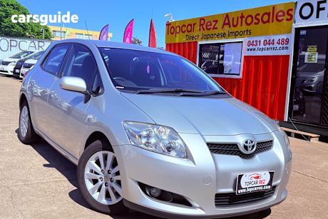 Silver 2008 Toyota Corolla Hatchback Conquest