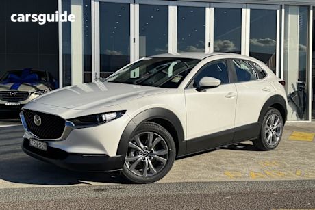 White 2025 Mazda CX-30 Wagon G20 Evolve (Fwd)
