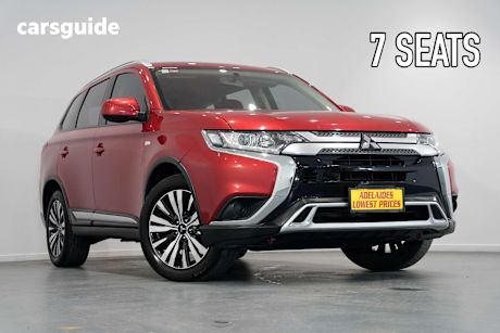 Red 2018 Mitsubishi Outlander SUV LS F