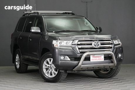 Grey 2018 Toyota Landcruiser Wagon Vx (4X4)