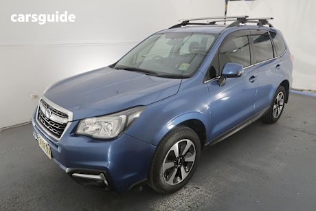 Blue 2018 Subaru Forester SUV 2.0D-L 4WD