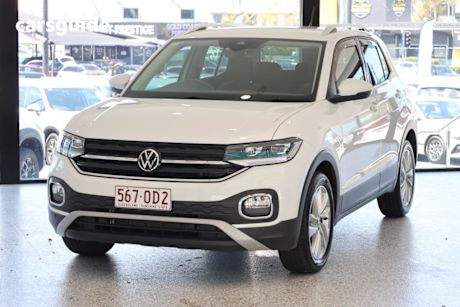 White 2021 Volkswagen T-Cross Wagon 85Tsi Style