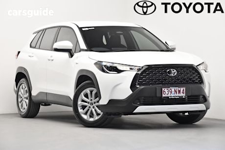White 2025 Toyota Corolla Cross Wagon Gx 2Wd Hybrid