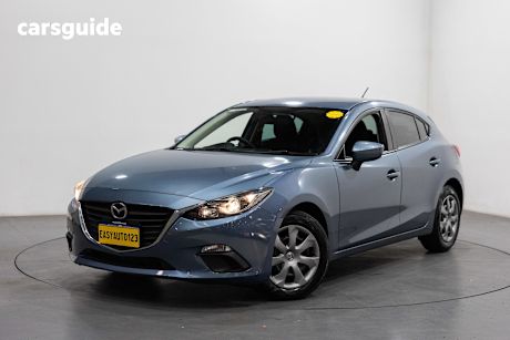 Blue 2014 Mazda 3 Hatchback Neo