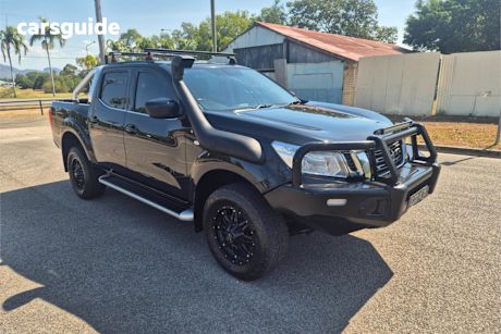 Black 2017 Nissan Navara Ute Tray SL 4X4